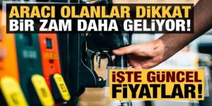 Motorine bir zam daha geliyor!