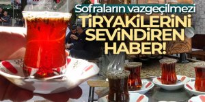 Çay tiryakilerini sevindiren haber