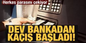 Dev bankadan kaçış başladı! Herkes parasını çekiyor