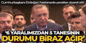 Cumhurbaşkanı Erdoğan Çam ve Sakura Şehir Hastanesi ziyaret etti