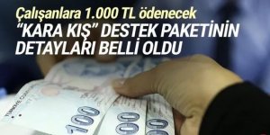 Çalışanlara doğalgaz desteği! 1.000 TL ödeme yapılacak