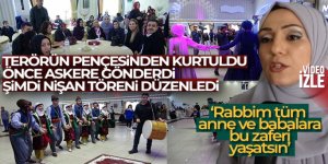 Aile dağdan kurtardıkları oğullarına askerlik sonrası nişan yaptı