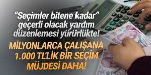 Milyonlarca çalışana 1.000 TL yardım Resmi Gazete'de