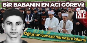 İmam babanın en acı görevi: Öldürülen oğlunun cenaze namazını kıldırdı