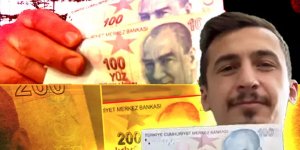 Banknotu görünce sevinçten havalara uçtu!