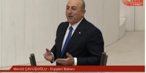 Bakan Çavuşoğlu'nun sözleri Meclis'i güldürdü