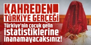 İşte kahreden Türkiye gerçeği: Her 5 kadından biri ''çocuk gelin''