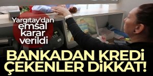 Yargıtay'dan emsal karar: 'Banka kredi masrafını ispat etmeli'