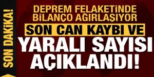 Deprem felaketinde can kaybı ve yaralı sayısı arttı! 2 ilde çalışmalar bitti