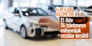 Erzurum'da 3 firma: '6 ay 6 bin kilometre' denetimi! 36 işletmeye ceza