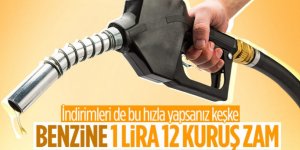 Benzin fiyatları yine yükseldi: 1 lira 12 kuruşluk zam geldi!