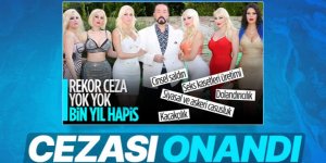 Erzurum'da cezaevinde olun Adnan Oktar suç örgütünün cezaları onandı