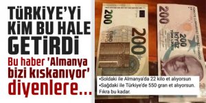 Türkiye'yi kim bu hale getirdi. Bu haber 'Almanya bizi kıskanıyor' diyenlere