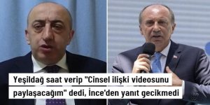 Ali Yeşildağ "Cinsel içerikli videosunu yayınlacağım" dedi, İnce'den yanıt gecikmedi