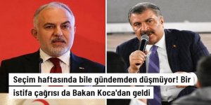 Sağlık Bakanı Koca'dan Kızılay Başkanı Kerem Kınık'a istifa çağrısı: Orada durmamalı