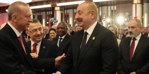 Cumhurbaşkanı Erdoğan'ın Göreve Başlama Töreni'nde dikkat çeken kare! Aliyev ve Paşinyan...