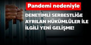 Denetimli serbestliğe ayrılan hükümlülere müjde!