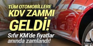 KDV düzenlemesi otomobil fiyatlarını uçurdu!