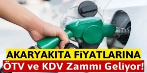 Benzin, motorin ve oto gaza bu gece KDV zammı geliyor