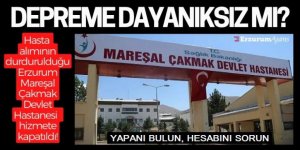 Erzurum Mareşal Çakmak Devlet Hastanesi yıkılıyor: Bulun yapanı