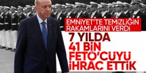 Erdoğan: FETÖ'den 41 bin emniyet mensubunun ilişiği kesildi