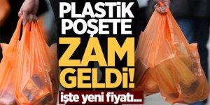 Plastik poşete zam geldi