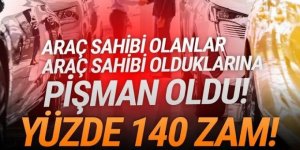 Kasko fiyatları uçtu, araç sahipleri araç sahibi olduğuna pişman oldu