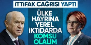 MHP lideri Bahçeli'den İYİ Parti'ye ittifak çağrısı