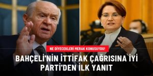 Bahçeli'nin ittifak çağrısına İYİ Parti'den yanıt