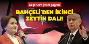 Bahçeli'den ikinci zeytin dalı!