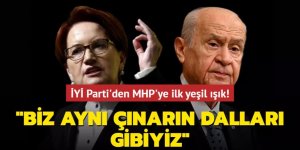 İYİ Parti'den MHP'ye ilk yeşil ışık! "Biz aynı çınarın dalları gibiyiz"