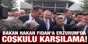 Bakan Hakan Fidan Erzurum'da