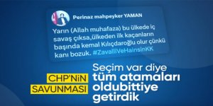 CHP'den Perinaz Mahpeyker Yaman'ın atanmasıyla ilgili savunma