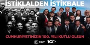 100. yıla özel yayımlanan videoda ‘Yüzyılın işini 20 yılda yaptık’ ifadeleri kullanıldı