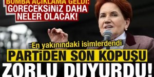 İYİ Parti'deki peş peşe ayrılıklar sonrası bomba açıklama