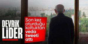 CHP kurultayında seçimi kaybeden Kemal Kılıçdaroğlu'ndan veda mesajı