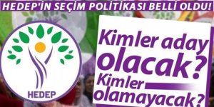 HEDEP'in seçim politikası belli oldu! Kimler aday olacak? Kimler olamayacak?