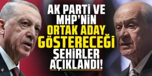 AK Parti ve MHP'nin ortak aday göstereceği şehirler açıklandı