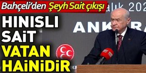 Bahçeli'den 'Şeyh Said' çıkışı: Sabır taşımızı çatlatmıştır