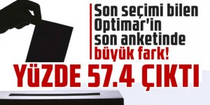 Son seçimi bilen Optimar'in son anketinde büyük fark!