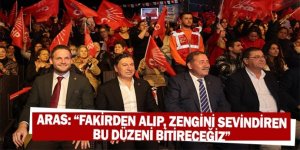 ARAS, Milas ve Yatağanda konuştu “FAKİRDEN ALIP, ZENGİNİ SEVİNDİREN BU DÜZENİ BİTİRECEĞİZ”