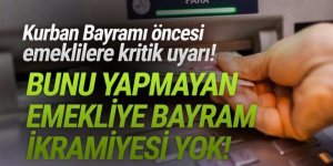 Aman dikkat: Her emekli bayram ikramiyesi alamayacak