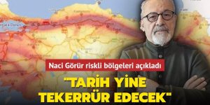 Prof. Dr. Naci Görür riskli bölgeleri açıkladı: Tarih yine tekerrür edecek