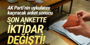 Son ankette AK Parti'ye soğuk duş