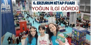 DOĞU ANADOLU ERZURUM 6. KİTAP FUARI YOĞUN İLGİ GÖRDÜ