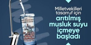 TBMM'de tasarruf tedbirleri: İçme suyuna dönüştüren yeni sebiller kullanılıyor