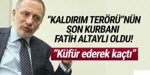 Fatih Altaylı'ya kaldırımda yürürken motosiklet çarptı