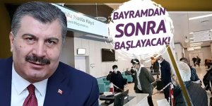 Bakan Koca duyurdu! Hastanelerde yeni dönem