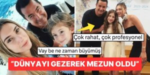 Şeyma Subaşı ile Acun Ilıcalı Melisa'nın mezuniyetinde bir araya geldi