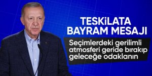 Erdoğan, AK Parti teşkilatları ile bayramlaştı